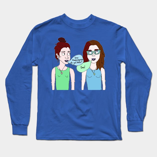 It Passes! Long Sleeve T-Shirt by The Bechdel Cast